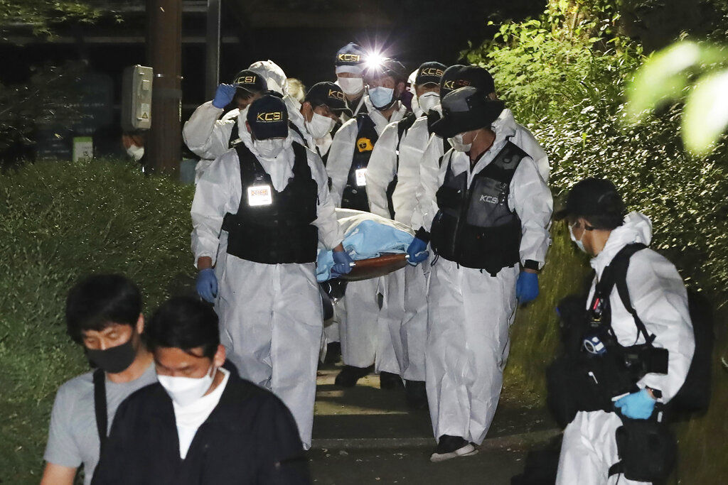 APTOPIX South Korea Seoul Mayor Missing